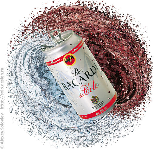 Реклама "Bacardi & Cola"